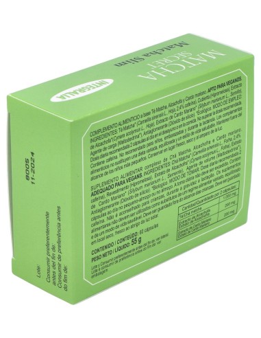 Té Matcha + Alcachofa + Cardo Mariano Integralia 60 Capsulas