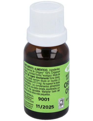 Integralia Oregano Aceite Esencial Eco 15Ml