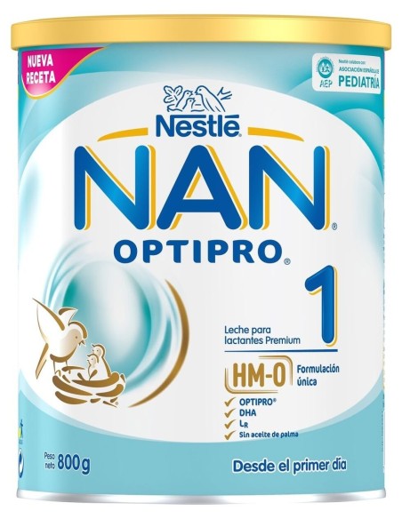 Nan Optipro 1 Leche En Polvo, 800 G