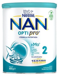 Nan Optipro 2 Leche En Polvo, 800 G