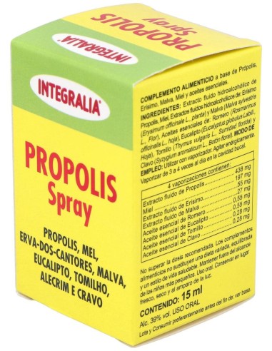 Integralia Propolis Erisimo Spray Oral 15Ml