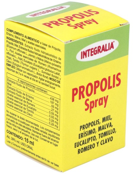 Integralia Propolis Erisimo Spray Oral 15Ml