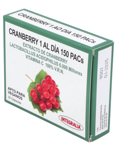 Cranberry 1 Al Dia 150Pacs 30Cap.