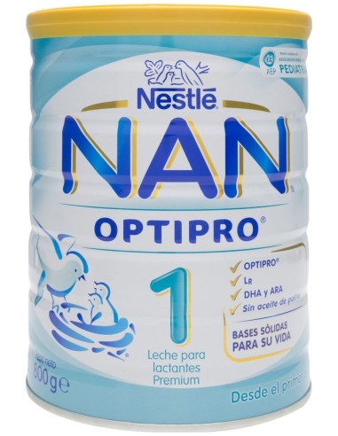 Nan Optipro 1 Leche En Polvo, 800 G