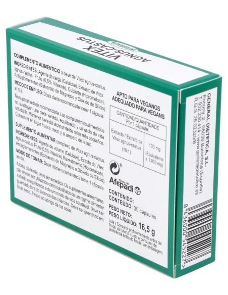 Integralia Vitex Agnus-Castus 30Caps