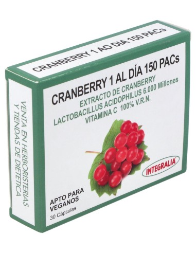 Cranberry 1 Al Dia 150Pacs 30Cap.