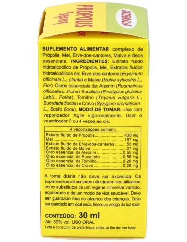 Integralia Spray Propolis Con Erisimo 30Ml