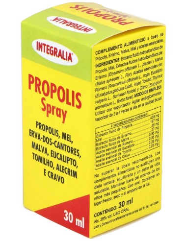 Integralia Spray Propolis Con Erisimo 30Ml