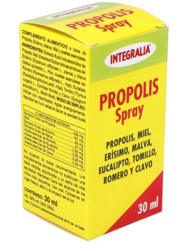 Integralia Spray Propolis Con Erisimo 30Ml