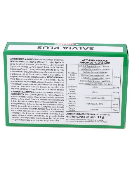 Integralia Salvia Plus 60Caps