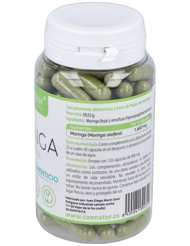 Connatur Moringa Oleifera Bio 120Caps