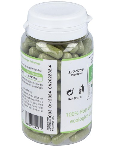Connatur Moringa Oleifera Bio 120Caps