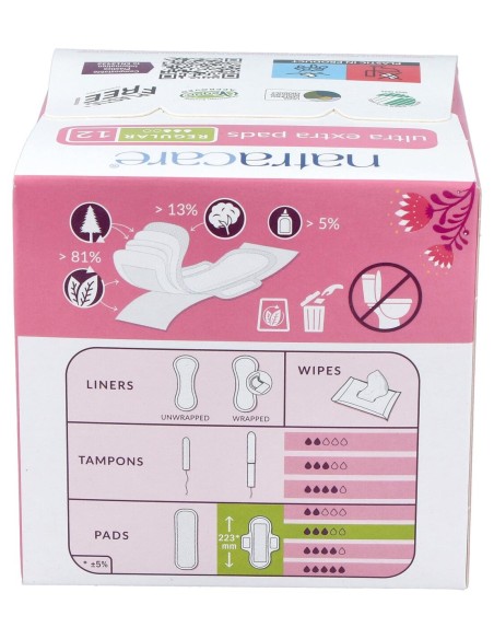 Compresa Normal Con Alas 12Uds. Ultra Extra