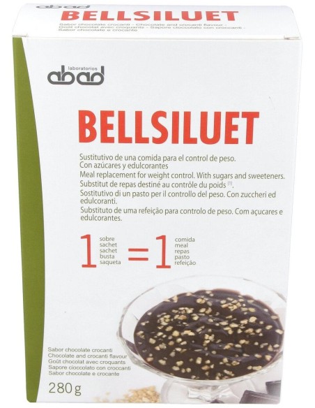 Bellsiluet Natillas Choco/Crocanti 5Sbrs.
