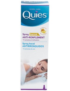 Quies Spray Bucal Antirronquidos Miel Y Limón 70Ml