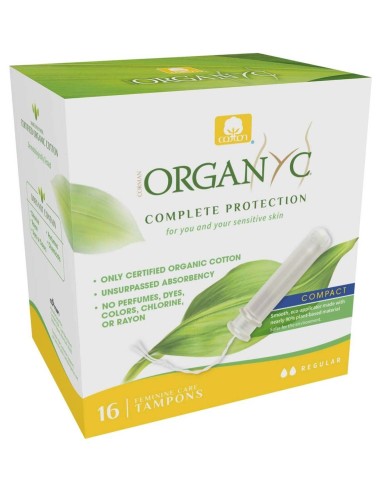 Tampones Regular Con Aplicador Compact 16Ud.