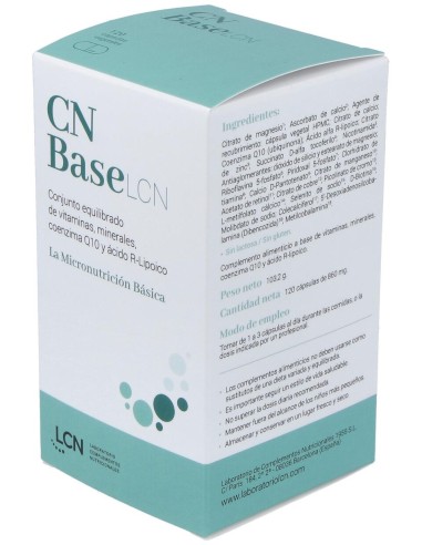 Lcn Cn Base, 120 Cápsulas