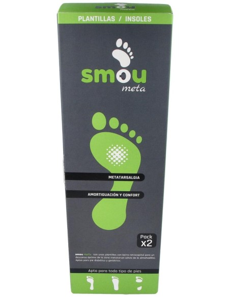 Smou Meta Metatarsalgia Amortiguación Y Confort Talla 43-44 1 Par