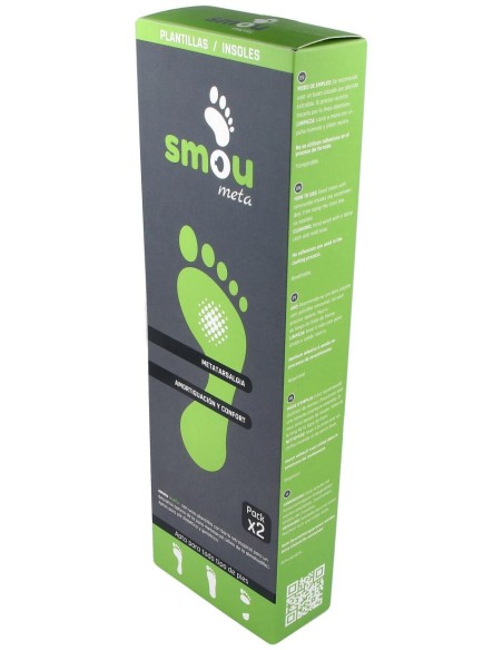 Smou Meta Metatarsalgia Amortiguación Y Confort Talla 43-44 1 Par