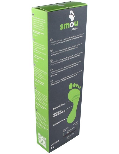 Smou Meta Metatarsalgia Amortiguación Y Confort Talla 43-44 1 Par