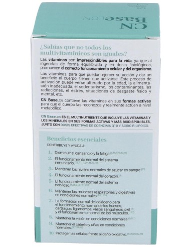 Lcn Cn Base, 120 Cápsulas