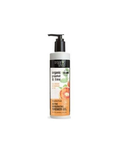 Organic Shop Gel De Ducha Tonificante Toque De Pomelo 280Ml