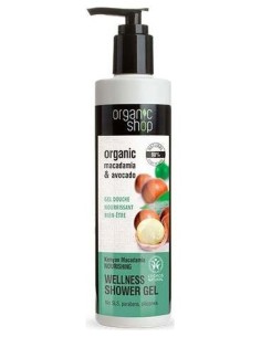 Organic Shop Gel De Ducha Nutritivo Macadamia De Kenia 280Ml