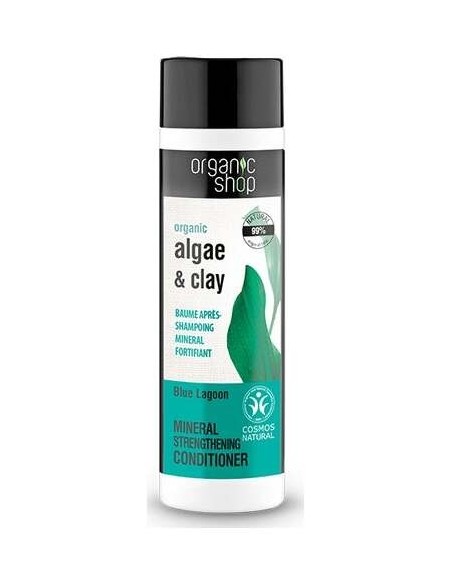 Organic Shop Bálsamo Capilar Fortalecedor Laguna Azul 280Ml