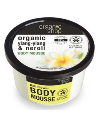 Organic Shop Mousse Corporal Flor De Bali 250Ml