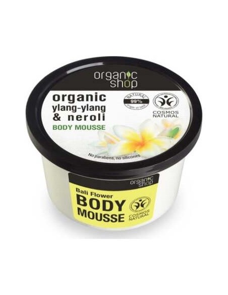 Organic Shop Mousse Corporal Flor De Bali 250Ml