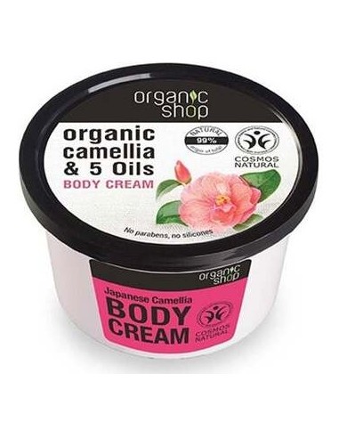 Organic Shop Crema Corporal Camelia Japonesa 250Ml