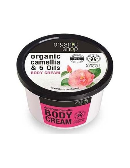 Organic Shop Crema Corporal Camelia Japonesa 250Ml