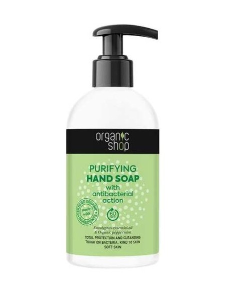 Organic Shop Jabón De Manos Con Acción Higienizante 500Ml