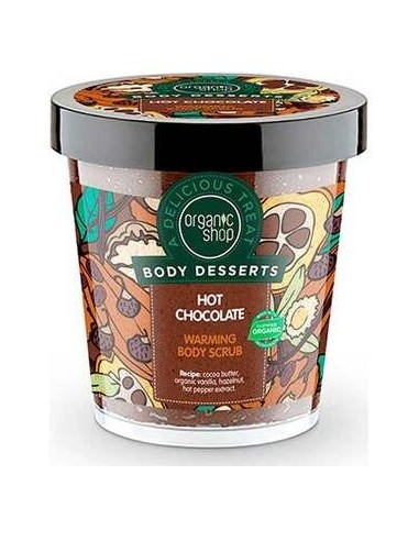 Organic Shop Exfoliante Corporal Chocolate Caliente Cálido 450Ml