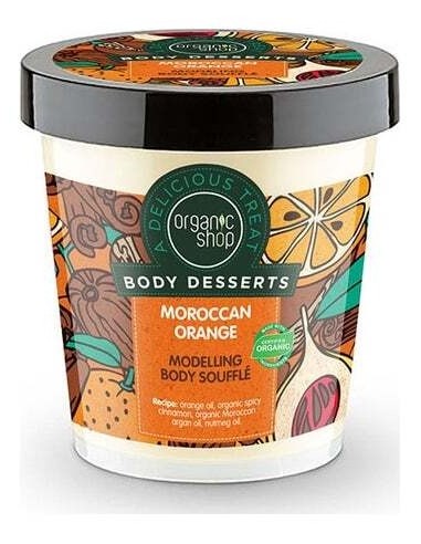 Organic Shop Soufflé Corporal Remodelador Naranja 450Ml