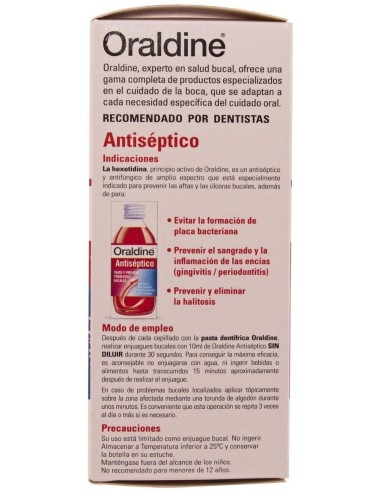 Oraldine Colutorio Antiséptico 200Ml