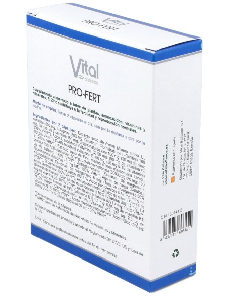Vital Ballance Pro-Fert 60Caps