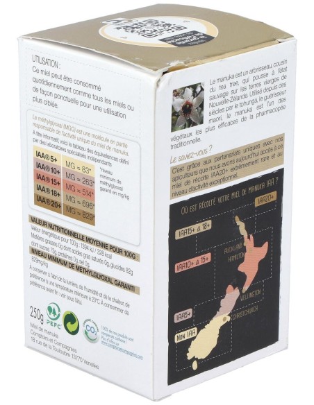 Comptoirs Et Compagnies Miel Manuka Iaa20+ 250G