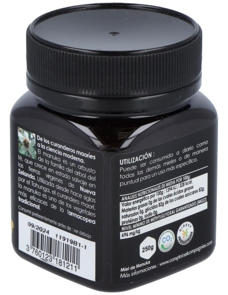 Miel De Manuka Iaa18+ 250Gr.