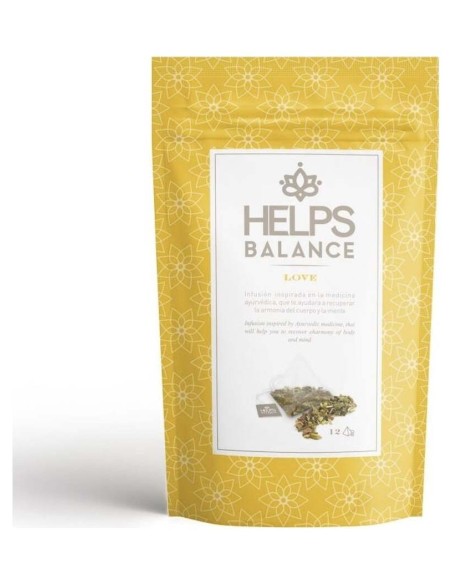 Helps Balance Love 12Bolsitas Piramidales.