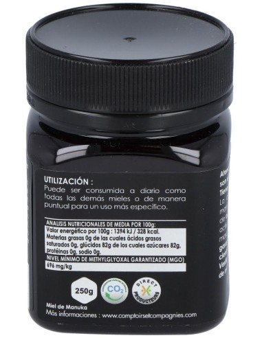 Miel De Manuka Iaa18+ 250Gr.