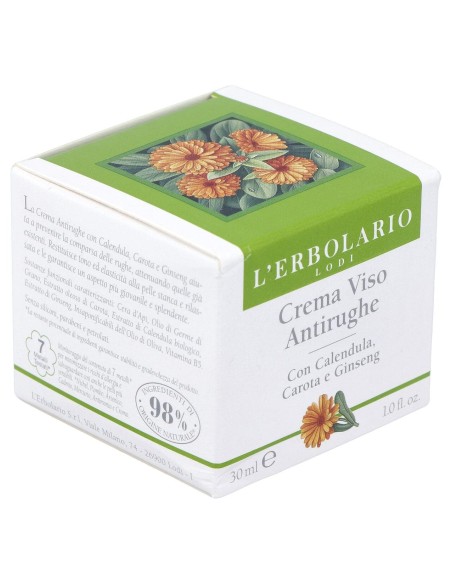 Crema Facial Antiarrugas Calendula Zanahoria 30M