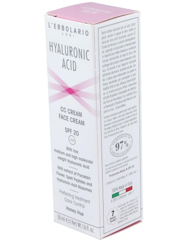 Acido Hialuronico Cc Crema Tono Miel 50Ml.