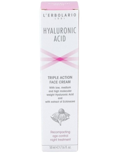 Acido Hialuronico Crema Facial Noche Antiedad 50Ml