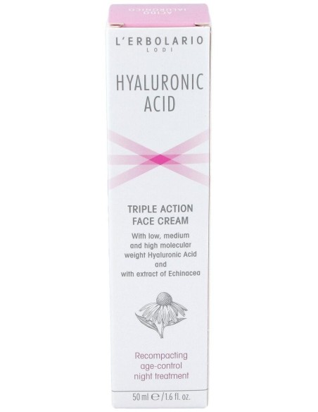 Acido Hialuronico Crema Facial Noche Antiedad 50Ml