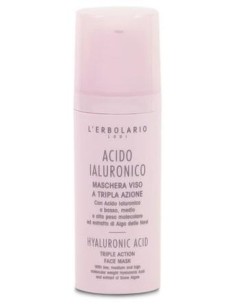 L'Erbolario Acido Hialuronico Mascara Facial Triple Accion 50Ml