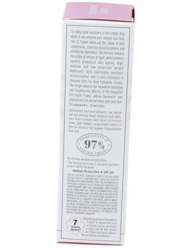 Acido Hialuronico Cc Crema Tono Miel 50Ml.