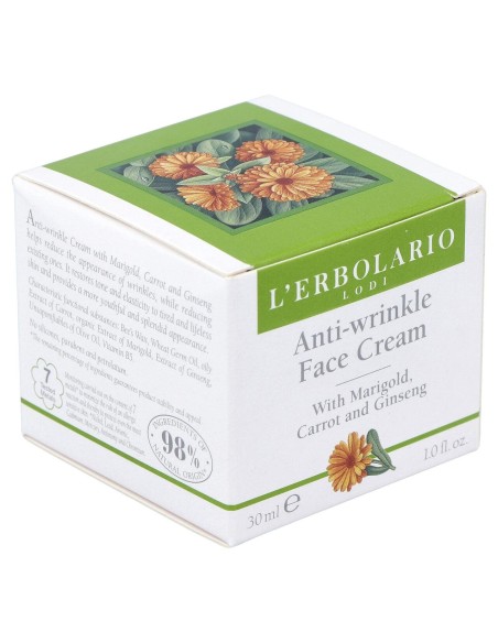 Crema Facial Antiarrugas Calendula Zanahoria 30M