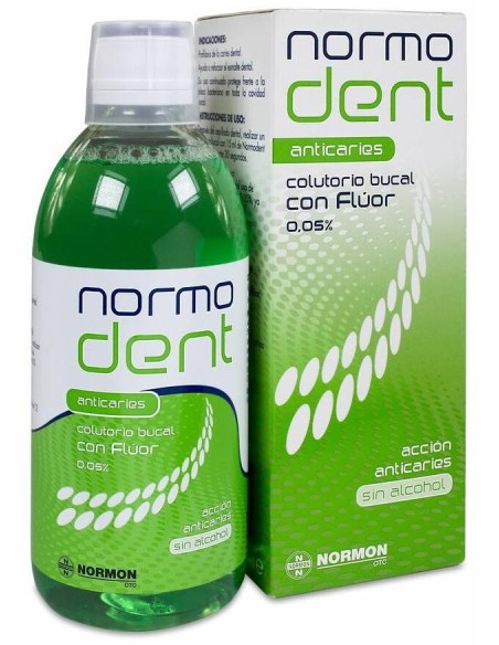 Normodent Anticaries Colutorio, 500 Ml