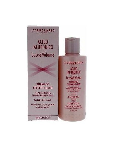 L'Erbolario Champô Ácido Hialurónico Luce Y Volume 200Ml